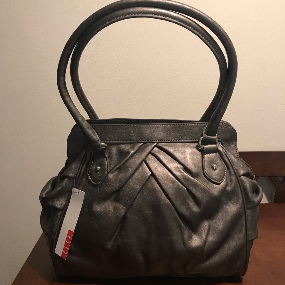 Elle Silver Shoulder Purse